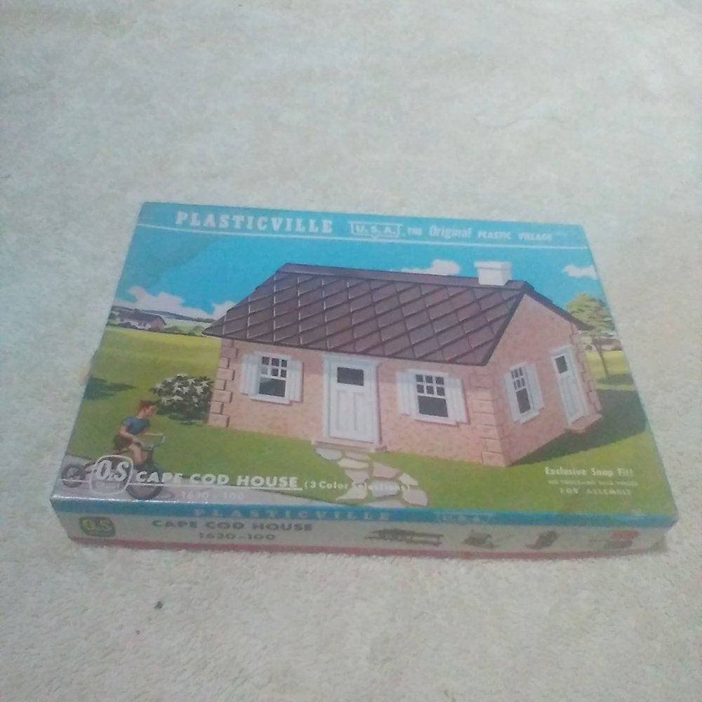 Plasticville Cape Cod House #1630